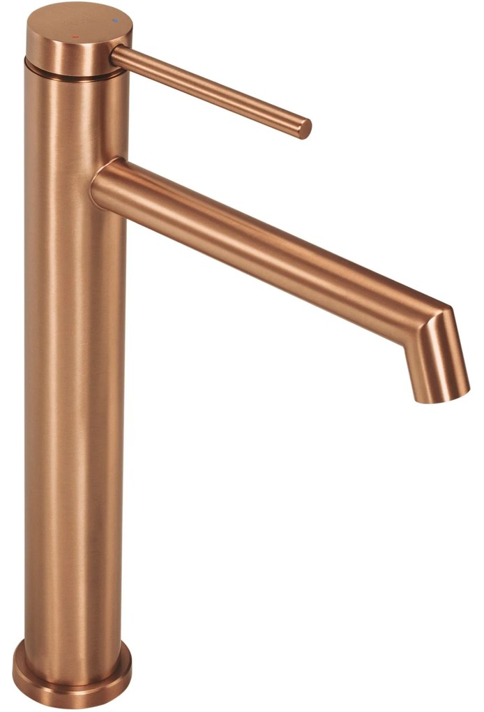 Смесител за мивка Rea FOSS Brush Copper HIGH