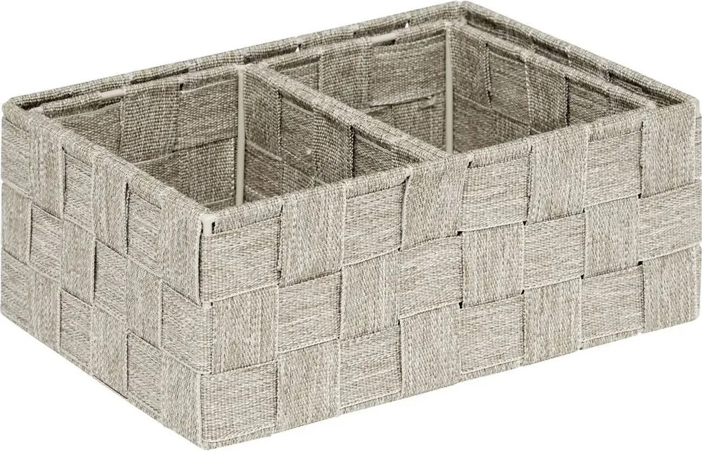 Сет кош за съхранение 5five Lise, 3 бр - Сив