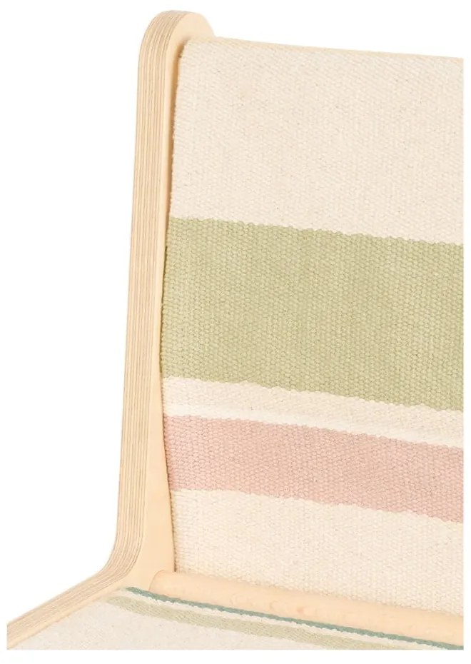 Детски стол в естествен цвят Kaarol Earth – Lorena Canals