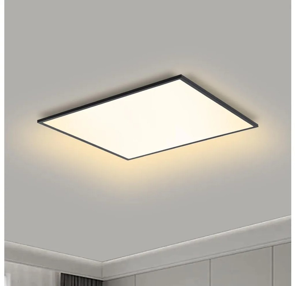 Brilagi - LED Плафониера SLIMFRAME LED/36W/230V 45x45 см черен