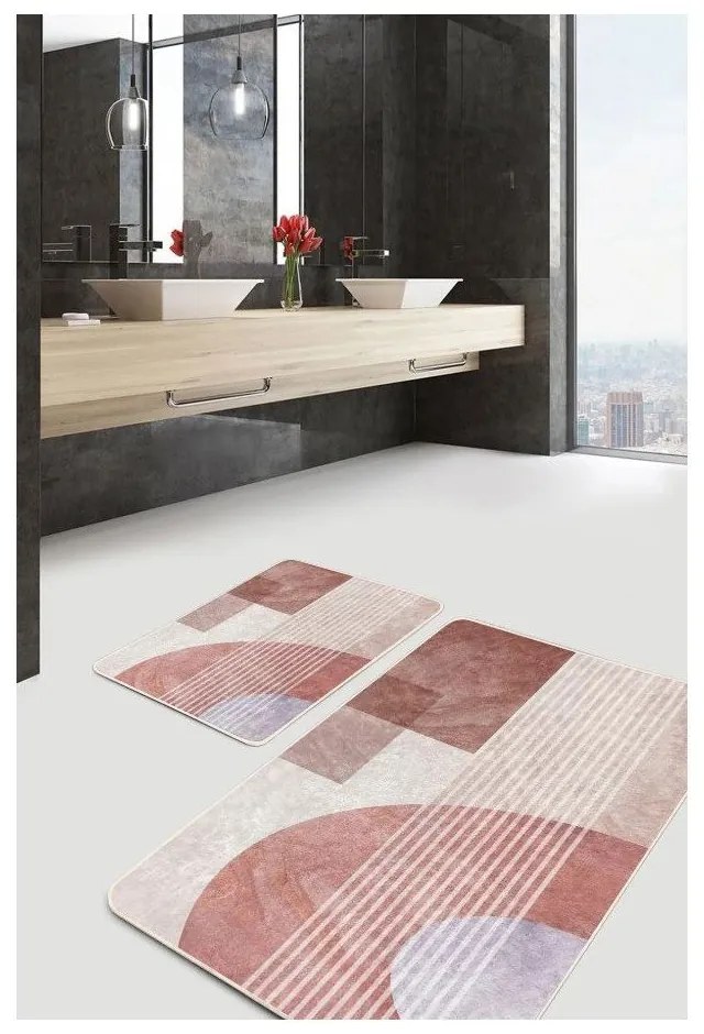 Кадифени килими за баня в комплект от 2 бр. 60x100 cm – Mila Home