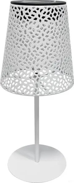 LED соларна настолна лампа LUVETRA LED/1xAA 4000K IP44 200 mAh бяла
