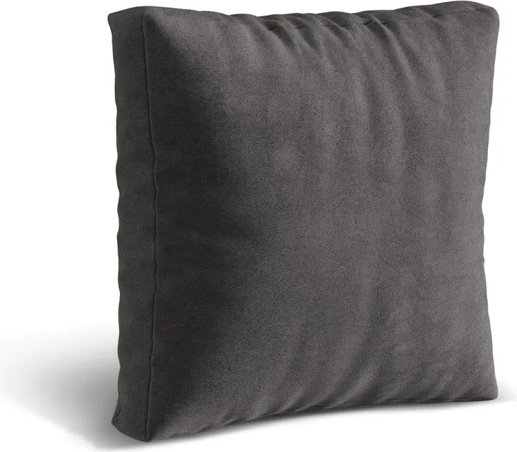 Сива кадифена възглавница за модулен диван Martina – Micadoni