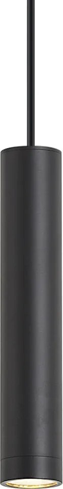 Дизайнерска висяща лампа черна GU10 50mm IP44 - Tuba