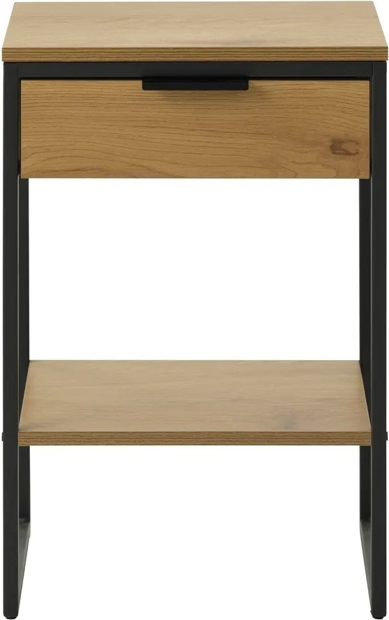 Странична масичка от декор от дъб 30x40 cm Cesura – Unique Furniture