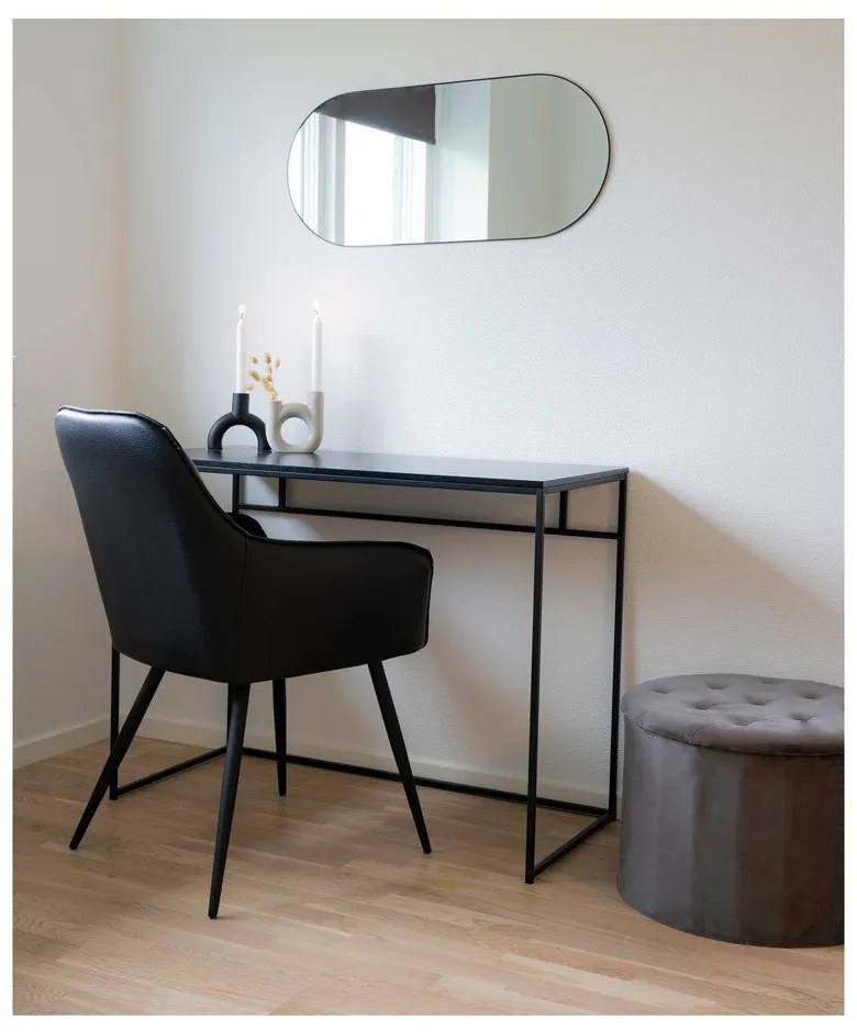 Тъмносини тапицирани трапезни столове в комплект с подлакътници 2 бр. Harbo – House Nordic