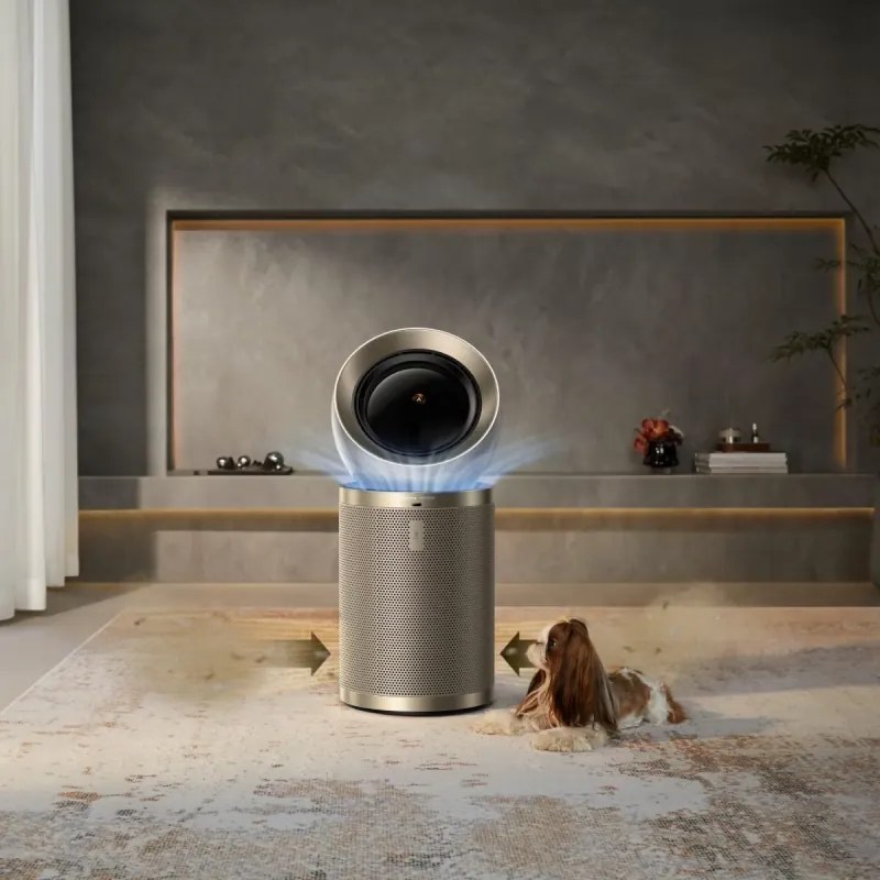 Пречиствател за въздух Dreame AirPursue PM10 CVF24A, 36 м2, Автоматизирани функции, Плазмена и UVC стерилизация, TVOC, LCD, HEPA, Бял/бронз