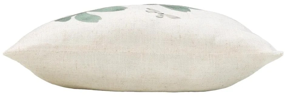 Декоративна възглавница със смес от лен 45x45 cm Palmiflore – douceur d'intérieur