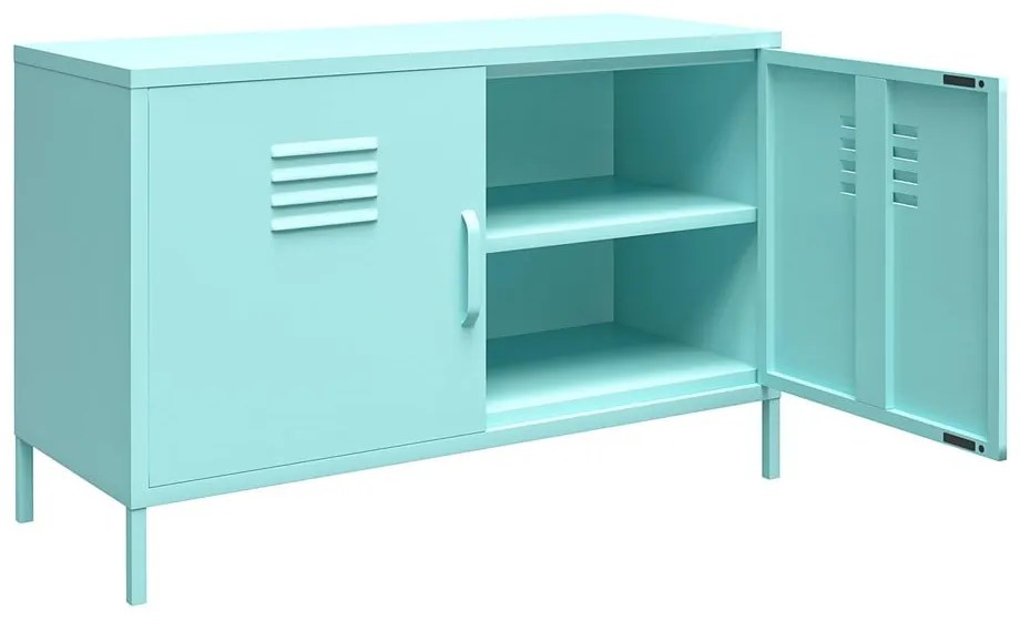 Светлосин метален шкаф 100x64 cm Cache - Novogratz