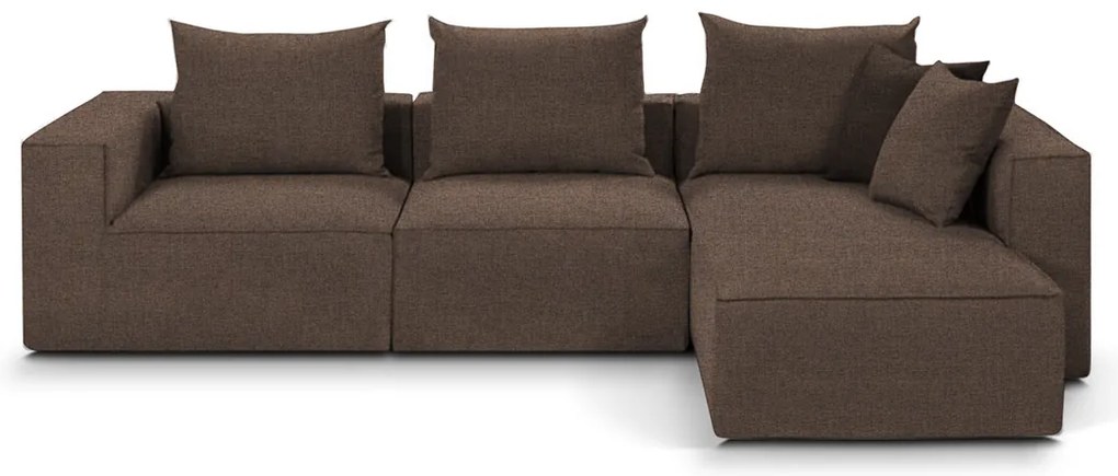 Декоративен възглавница-55 x 55 cm.-Chocolate