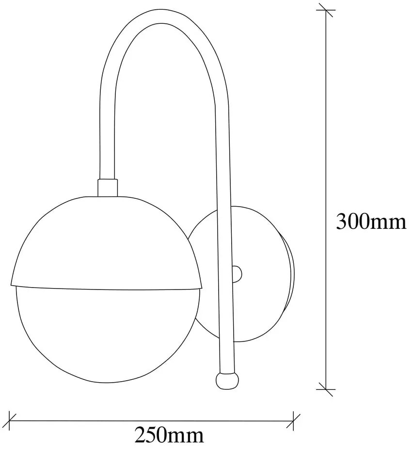 Стенна лампа в бронзов цвят Karsor – Opviq lights