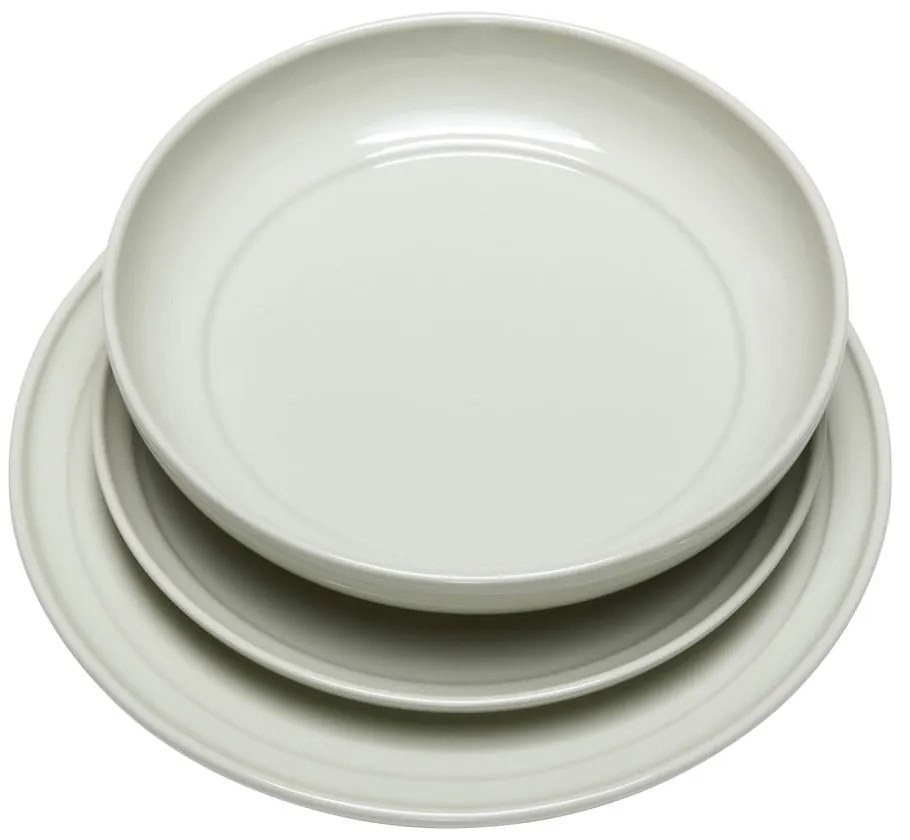 Кремава керамична чиния ø 28 cm Amare – Hübsch