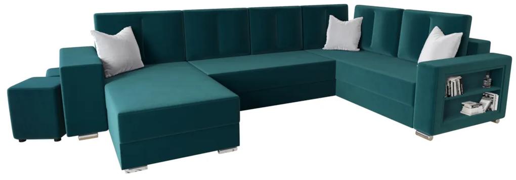 Разтегателен диван в П-образна форма JENER, 326x90x180, itaka 39, десен