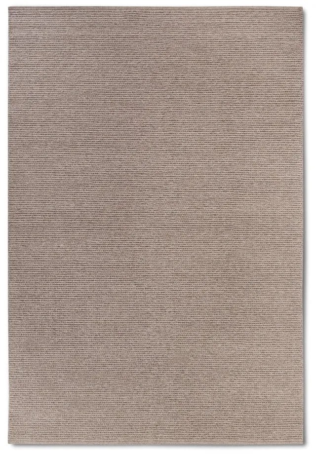 Светлокафяв ръчно изработен вълнен килим 60x90 cm Francois – Villeroy&amp;Boch