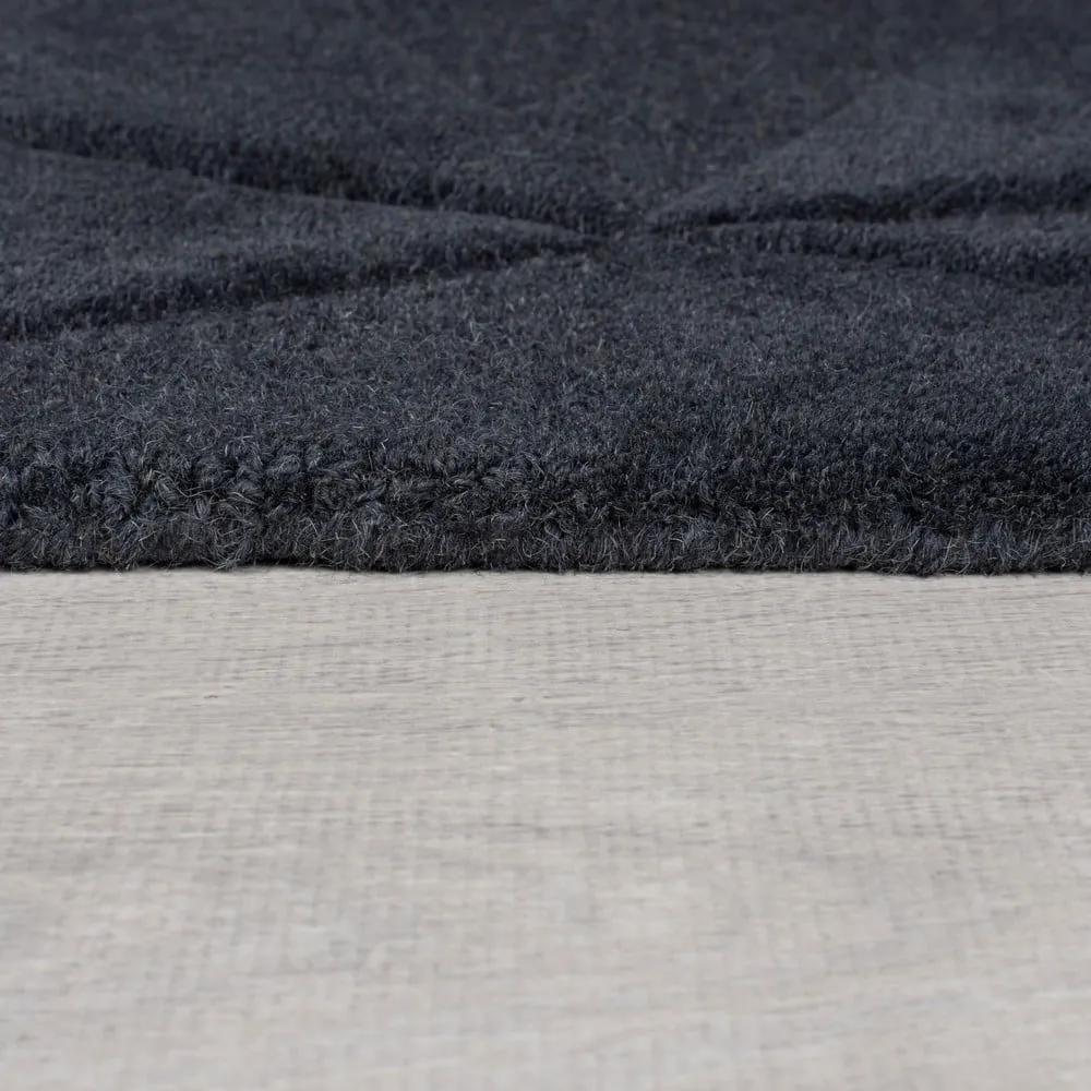 Сив вълнен килим 230x160 cm Shard - Flair Rugs