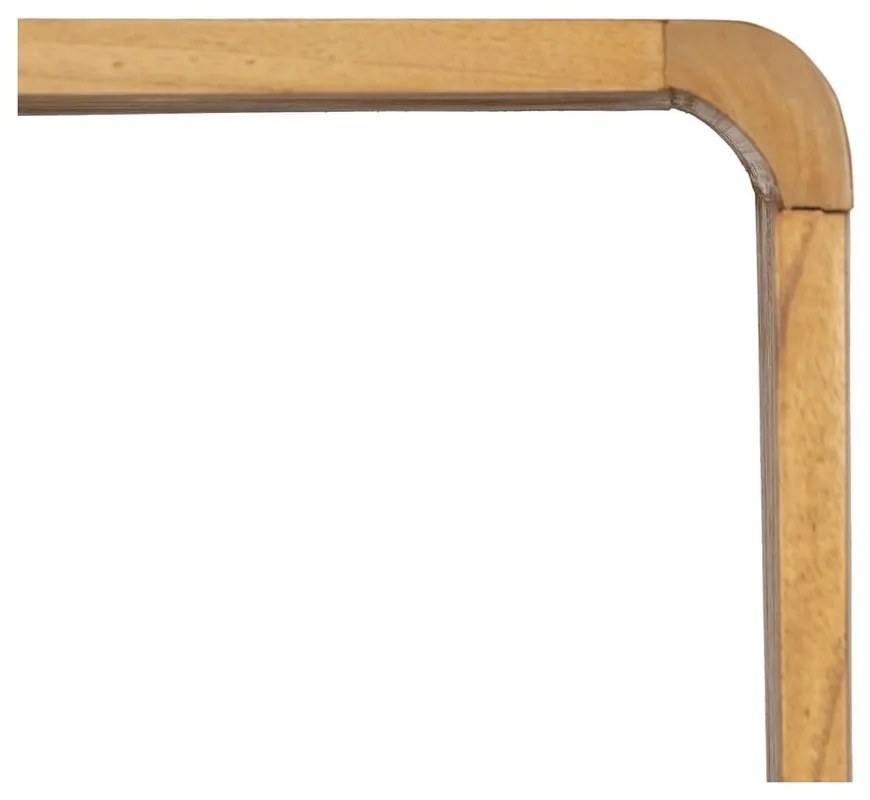 Библиотека от масив от минди в естествен цвят 90x150x40 cm Lysa – Ixia