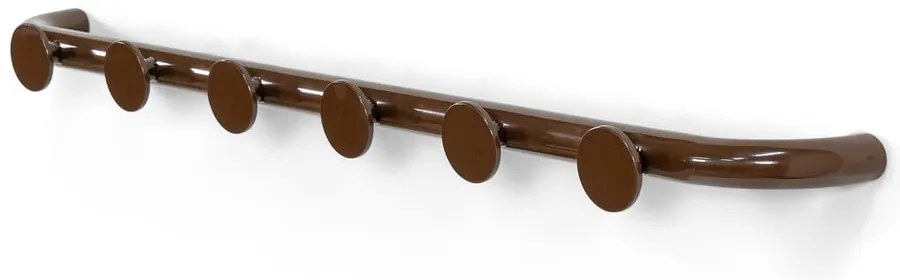 Тъмнокафява метална стенна закачалка 75 cm Retro – Spinder Design