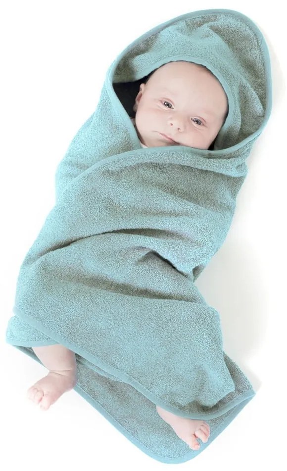 Бяла памучна бебешка кърпа 75x75 cm - Tiseco Home Studio