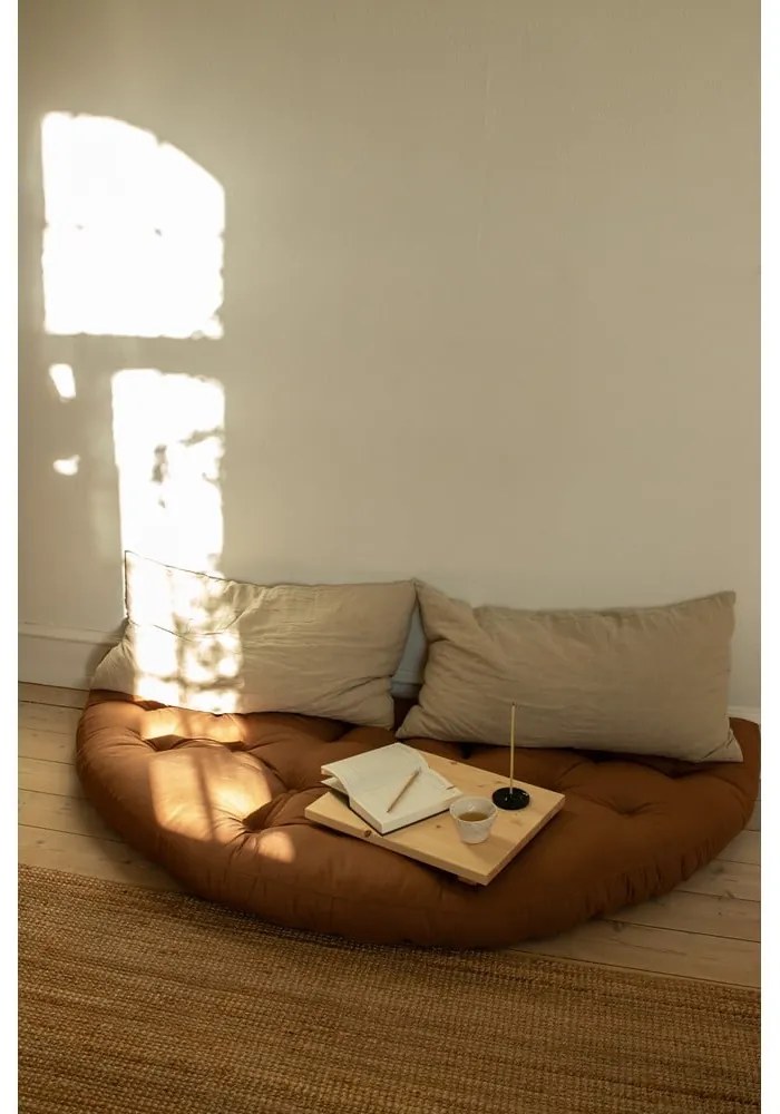 Комплект от 2 нощни шкафчета, изработени от борова дървесина в естествен цвят Natural Dock - Karup Design