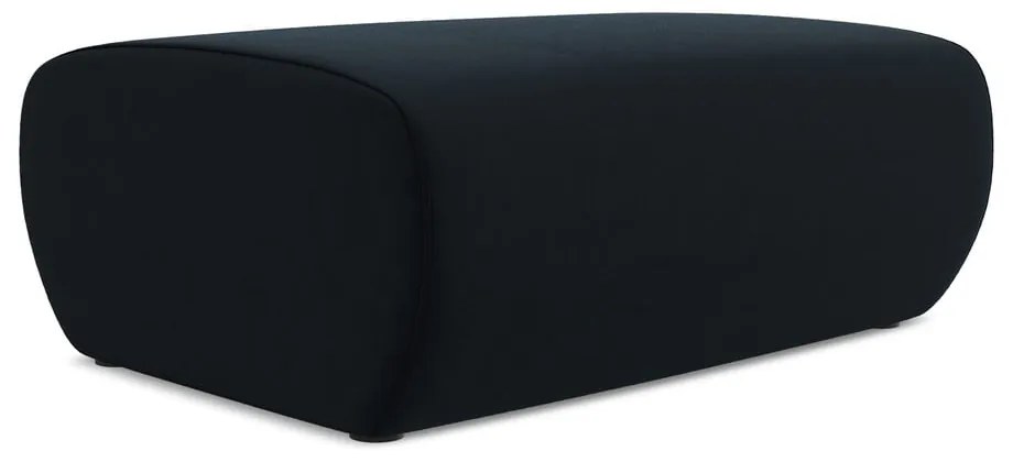 Тъмносиня кадифена табуретка Kapua – Makamii