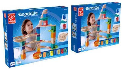 Комплект дървена писта, Hape Quadrilla, Катерачът, 44 части