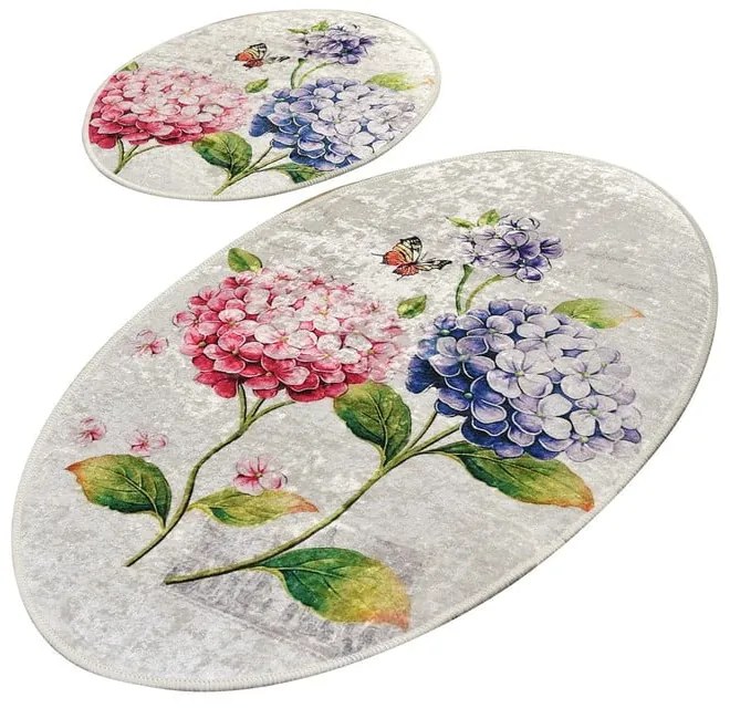 Килими за баня в комплект от 2 бр. 60x100 cm Ortanca – Foutastic