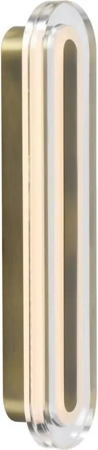 Nordlux - LED стенно осветително тяло за баня CAVARA LED/11W/230V 3000/4000K IP44 месинг