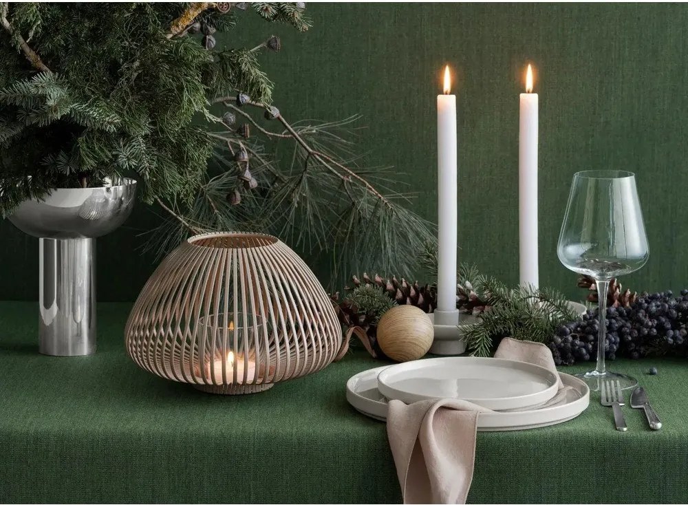 Ваза от неръждаема стомана в сребрист цвят (височина 21 cm) Miyabi – Blomus