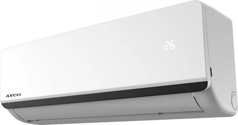 Инверторен климатик Ayco 24FP40BW, 24000 BTU, A++/A+, До 55 m2, Самопочистване, Самодиагностика, Автоматичен рестарт, Бял