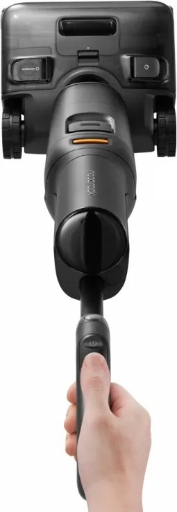 Вертикална прахосмукачка Roborock F25 ACE Combo, 269W, 25000 Pa, 560 мл, 4 степени, Самопочистване, Автономия до 60 мин, Черен