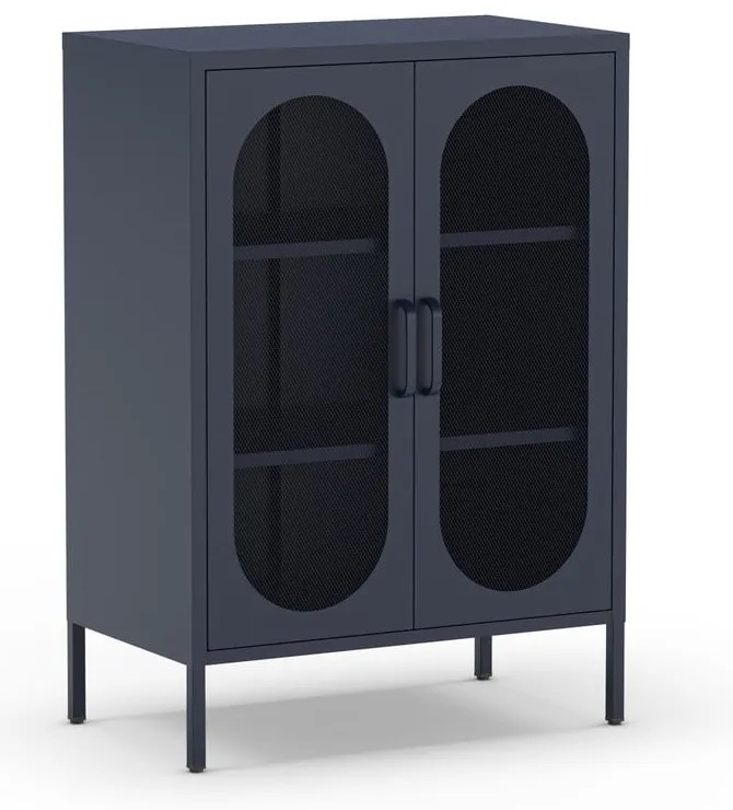 Тъмносиньо шкафче 70x100 cm Diora – Marckeric