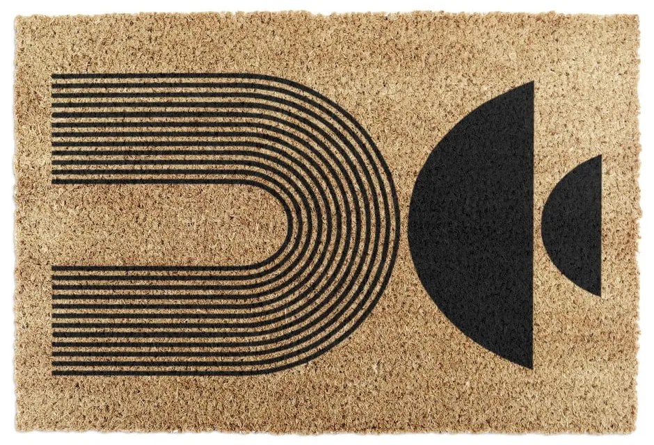 Изтривалка от кокосови влакна 40x60 cm Half Moon – Artsy Doormats
