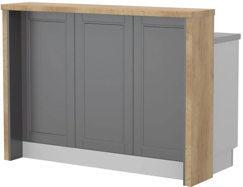 Бар Пейка Tahoma-Length: 135 cm-Graphite-Nebraska Oak