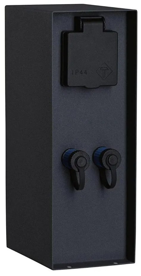 Paulmann 94700 - Външна колона RIO 2Z SCHUKO 230V IP44