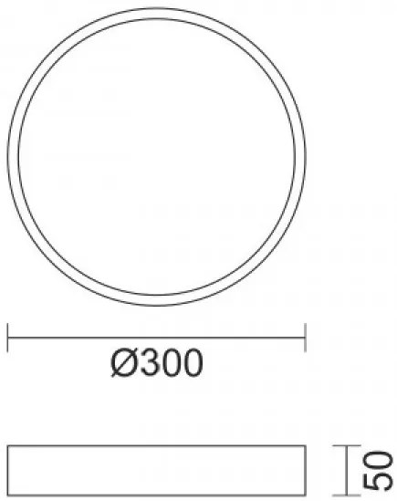 Лампа за таван CCT30 LED-Roz