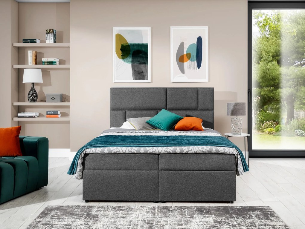 Тапицирано легло Lorenca-160 x 200-Gkri