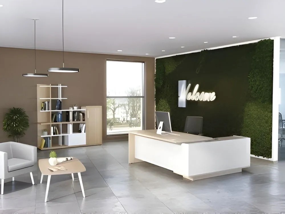 Ъглово бюро Marbrand-Left-Sonoma-Leuko-Дължина:200cm