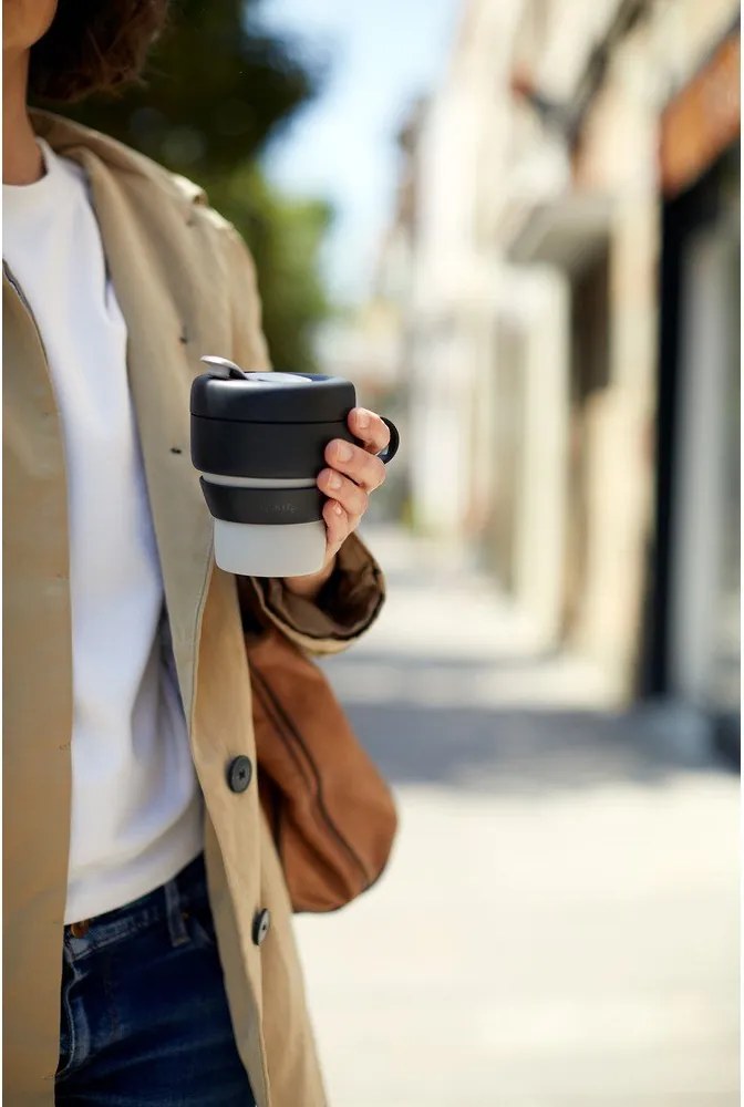 Черна термочаша 400 ml To Go – Lékué