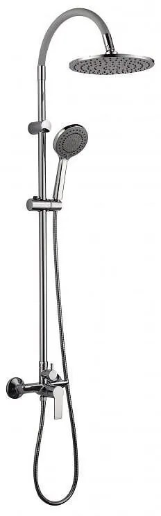 Душ система със смесител, пита, слушалка и шлаух ICT 6544GRAY, Inter Ceramic