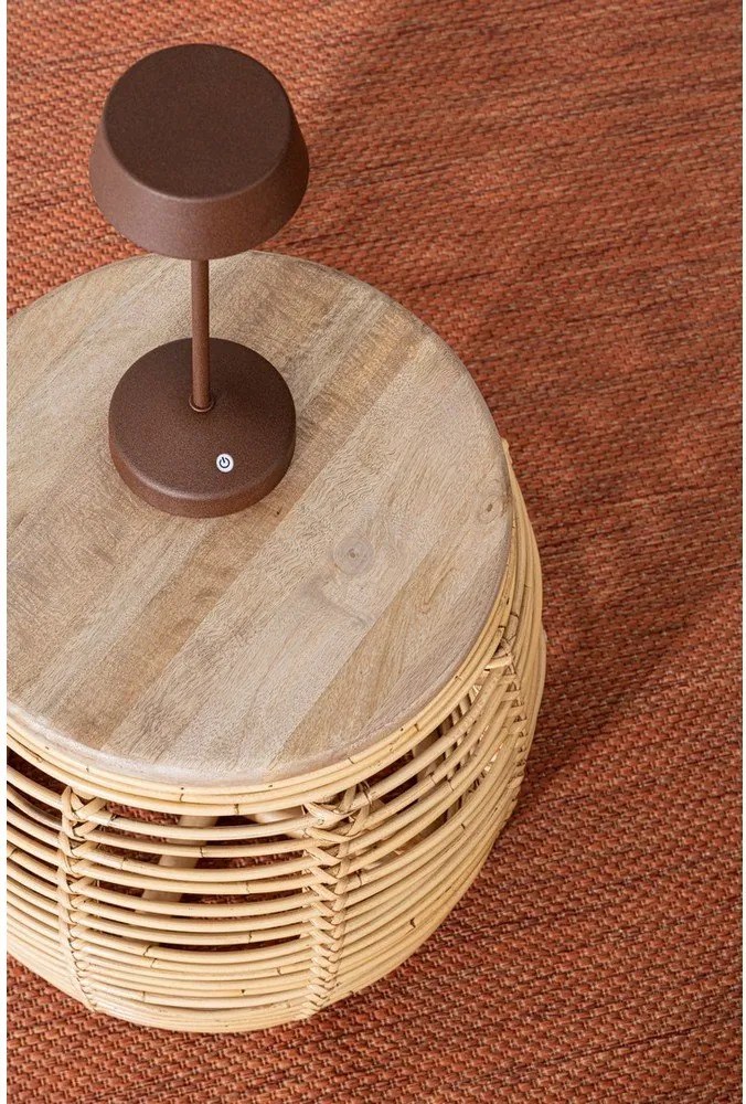 LED настолно затъмняващо се/с безжично зарядно външно осветително тяло с USB ø 11 cm Esprit – Bizzotto