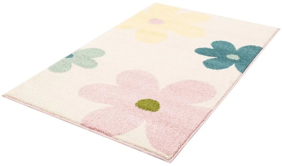 Детски килим в цвят слонова кост 80x150 cm Lolly Cream – FD