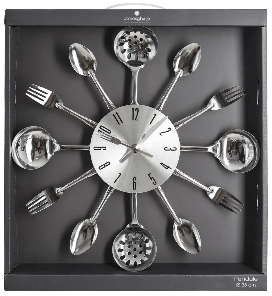 Стенен часовник atmosphera Utensil, Ø38 см, Метал