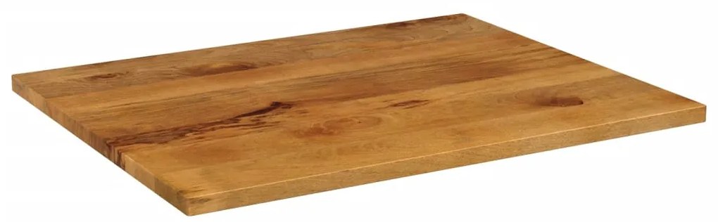 371613 vidaXL Плот за маса, 110x80x2,5 см, правоъгълен, манго масив