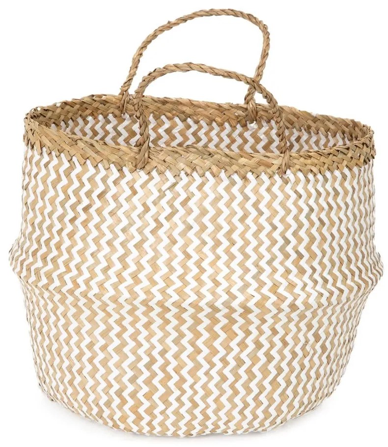 Кошница за съхранение от светла морска трева , ⌀ 35 cm Zic Zac - Compactor