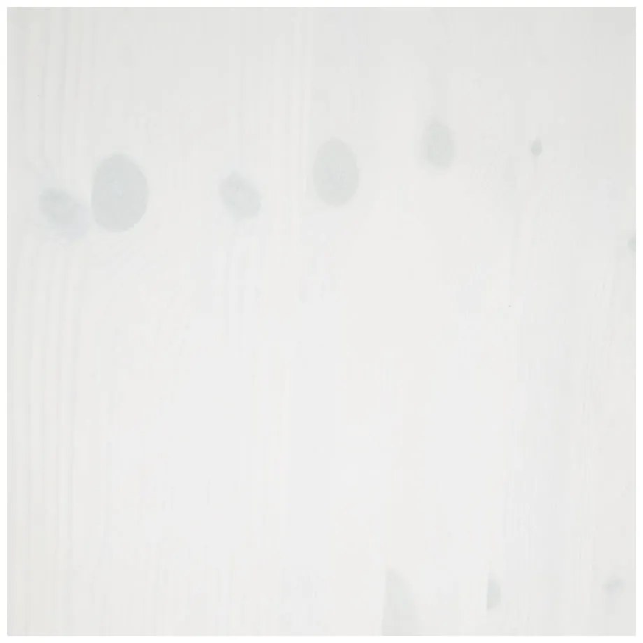 Бяла библиотека от масивен бор 74x223x37 cm Anita – Støraa