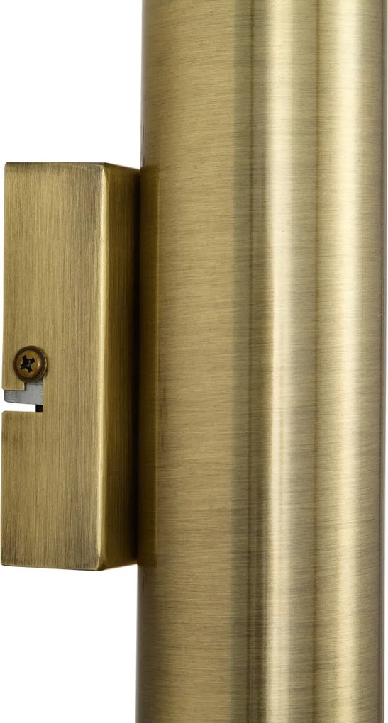Модерна стенна лампа бронз 2-светлина - Jeana