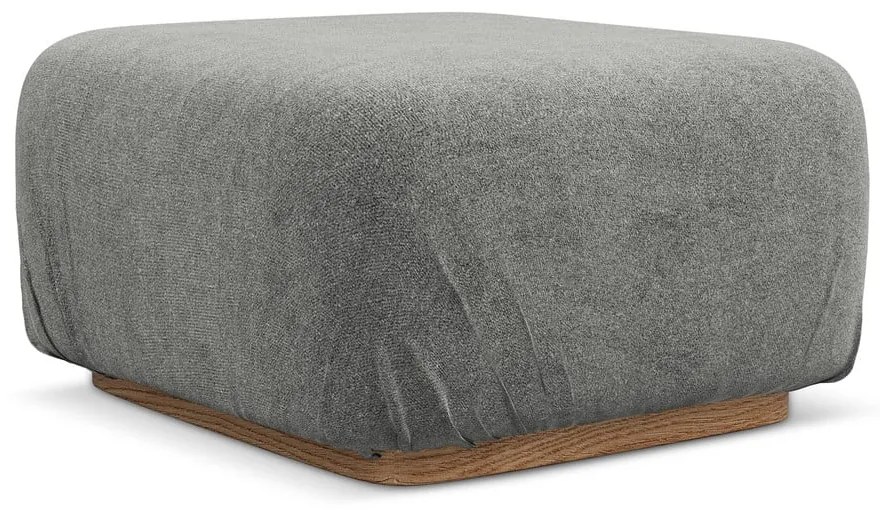 Сива модулна табуретка от букле Ailani – Makamii