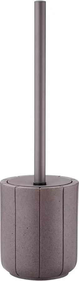 Тъмносива четка за тоалетна от полиресин Kua – Blomus