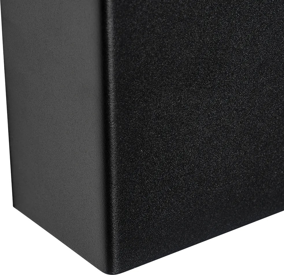 Интелигентна стенна лампа черна 10 см с 2 WiFi G9 - Otan