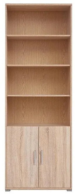 Шкаф с етажерка Office Line REG 2D/220 - дъб сонома